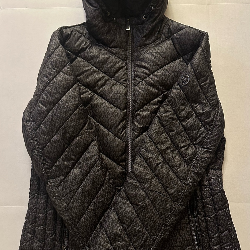 Michael Kors Reversible Black Puffer Jacket